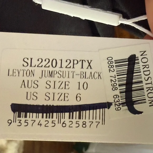 Petal & Pup One Shoulder Black Jumpsuit - Picture 5 of 6